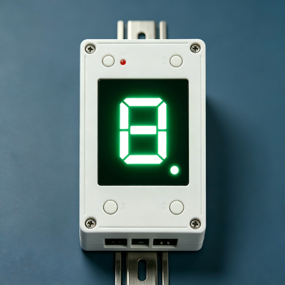Pure green 16 Segment LED Display single digit digital read out panel suitable for audio equipment instrument panels and multimedia products