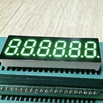 0.36 inch 6 digit Pure Green 7 Segment LED Display for Digit Timer
