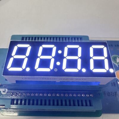 ​Ultra Bright White 14.2mm 4 Digit 7 Segment LED Display for Home Appliances