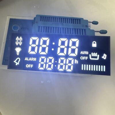 Customized Ultra Bright White 7 Segment LED Display Module for Gas Cooker Control Panels