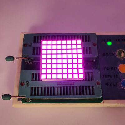 Ultra Bright Pink 8x8 Dot Matrix LED Display for Elevators