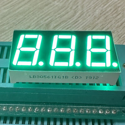 Good price Pure Green 3 Digit 0.56 inch 7 Segment LED Display Common Anode for Temperature Controller online