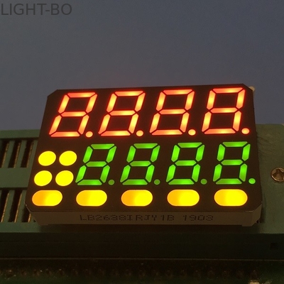 Good price Temperature Indicator 8 Digits 7 Segment LED Display Multicolour Custom Design online
