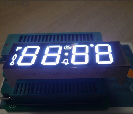 Ultra white customized  7 segment led display 4 digit for oven control