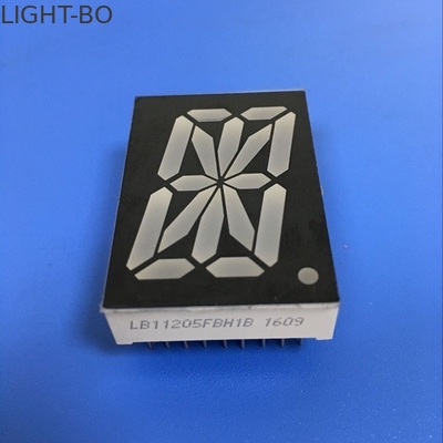 0.8inch 16 Segment Alphanumeric Display Super Bright Red For Instrument Panel