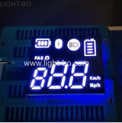 Ultra White Customized 7 Segment Led Display Common Anode For Electric Scooter