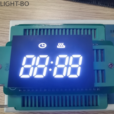 Custom Design Low Cost Ultra White 4 Digit LED Clock Display For Oven Timer Control