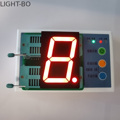 Good price 7 Segment 1.8in 80mW 635nm 35mcd Single Digit LED Display online