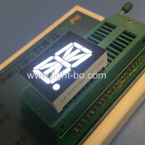 Single Digit 16 Segment 0.8" AlphaNumeric Led Display Super Bright Red ...