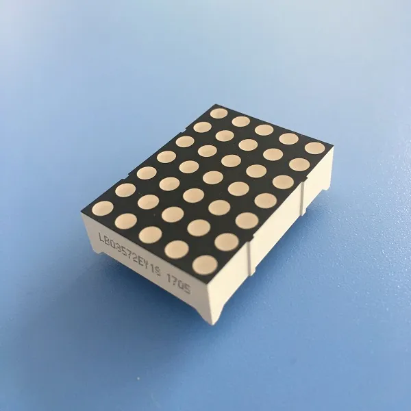 DOT Matrix LED Display 3mm Super Bright Yellow for Moving Signs/ Message Boards 2