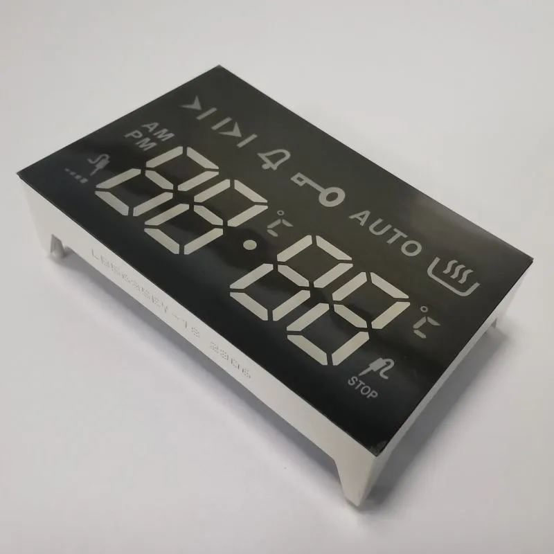 LED Display 7 Segment Ultra  Bright Amber 4 Digit Common anode for 4 Key Touch Built-in Oven 1