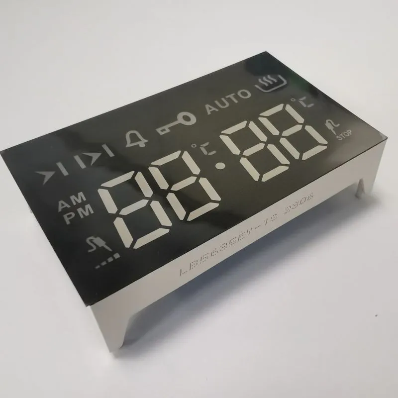 LED Display 7 Segment Ultra  Bright Amber 4 Digit Common anode for 4 Key Touch Built-in Oven 2