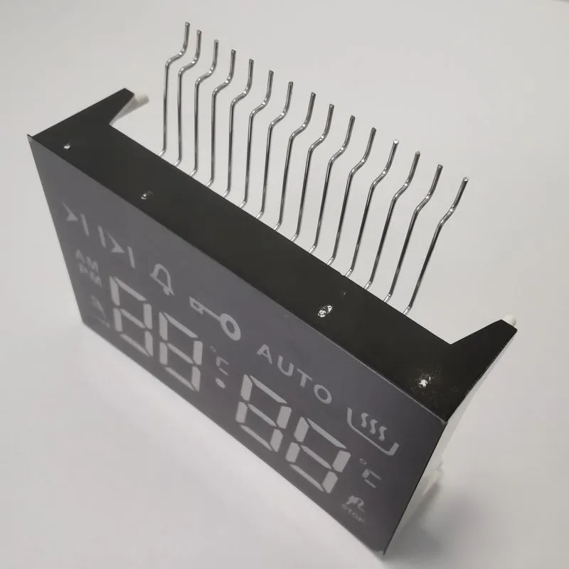 LED Display 7 Segment Ultra  Bright Amber 4 Digit Common anode for 4 Key Touch Built-in Oven 4