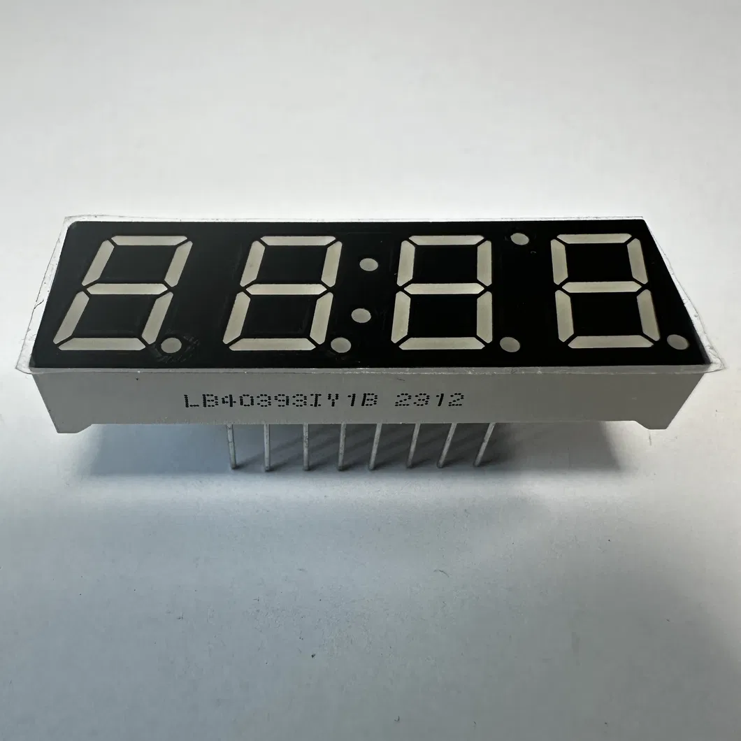 0.39"Yellow 7Segment LED Display Common Anode for Temperature Humidity Indicator 0