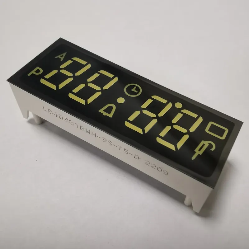 Ultra White 7 Segment Common Cathode LED Display 4 Digit for Built-in Oven Timer 0