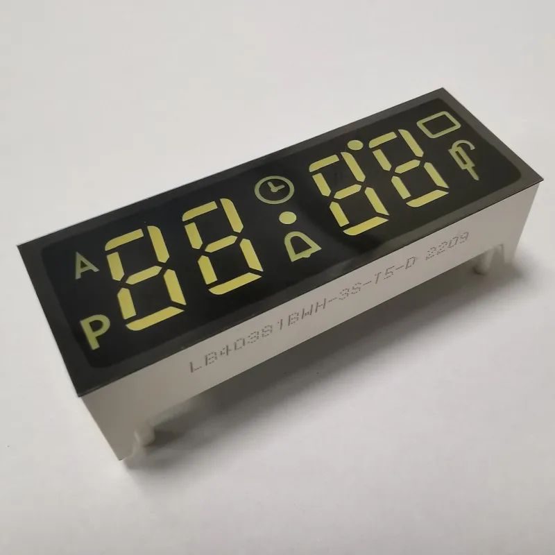 Ultra White 7 Segment Common Cathode LED Display 4 Digit for Built-in Oven Timer 2