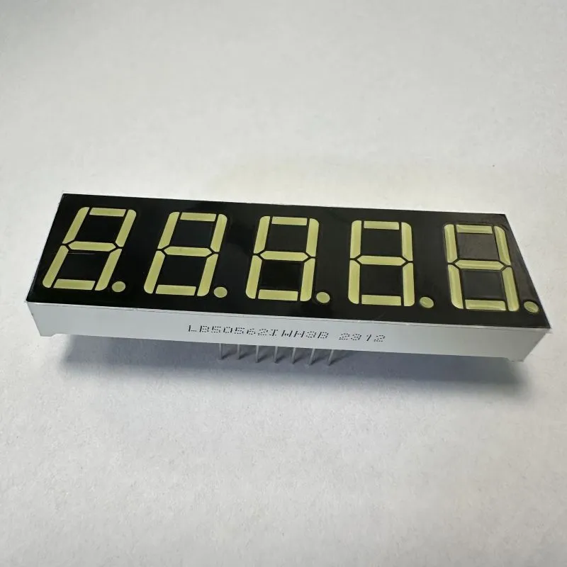 Ultra White 0.56inch 5-Digit 7 Segment LED Display Common Anode for Process Control 2