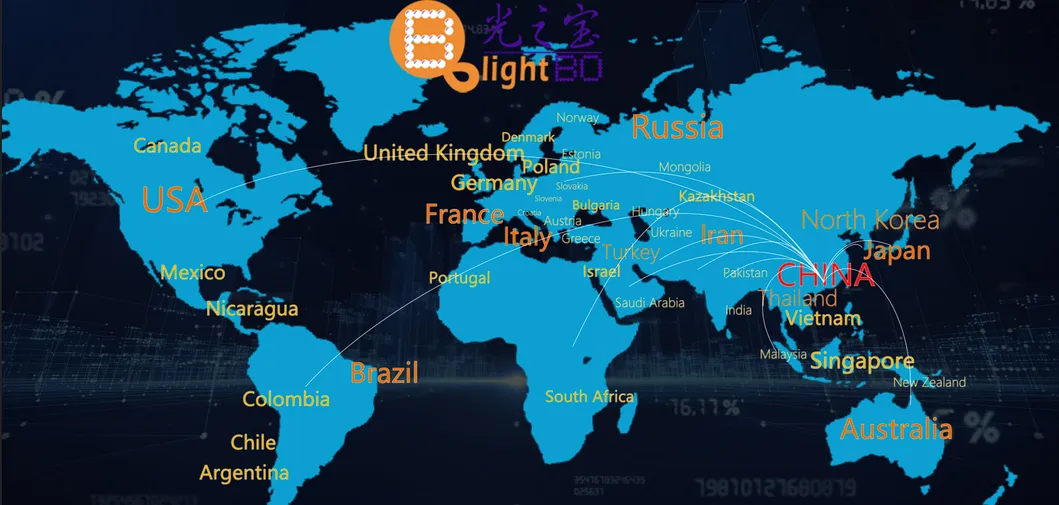 Customized Ultra Red/Blue 7 Segment LED Display for Gas Cooker Controller 10