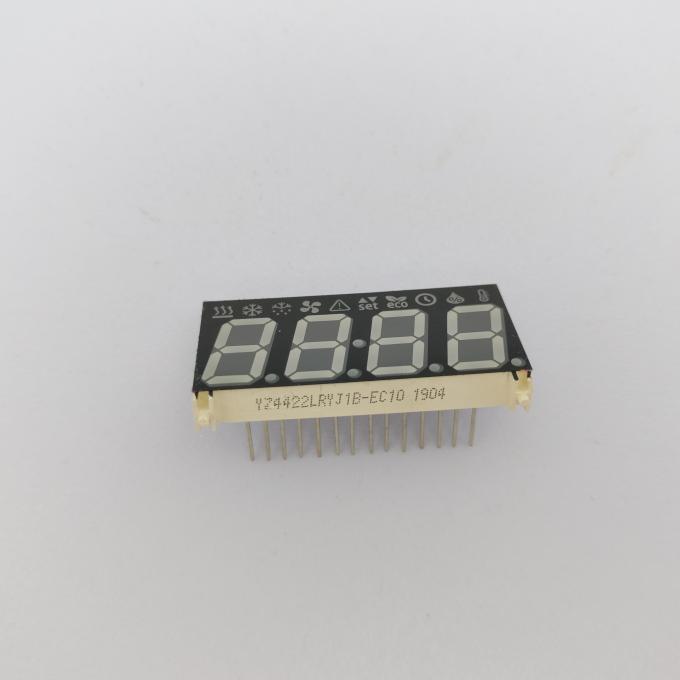 Tri-Color Status Display for AC Controllers: 4-Digit 7-Segment LED (Red/Yellow/Green) 1
