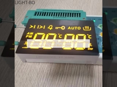 Ultra Amber LED Display 7 Segment 4 Digit Common Cathode for 4 Key Touch Built-in Oven