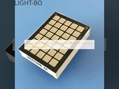 Square DOT Matrix LED Display White 5*7 for Lift Floor Number Indicator