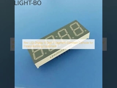 Red LED Display 4 Digit 7 Segment Common Cathode for Fitness Running Equipment