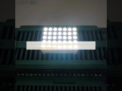 0.7inch 5 X 7 DOT Matrix Ultra White LED Display for Lift Floor Number Indicator