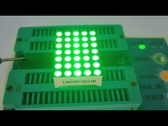 3mm 5 X 7 Pure Green DOT Matrix LED Display for Digital Time Zone Clock Indicator