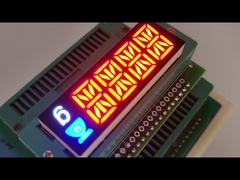 Customized Ultra Red/White/Blue 4-Digit 14-Segment Alphanumeric LED Display