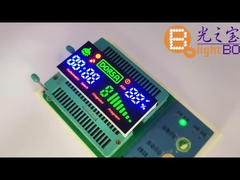 Multi-Color 7-Segment LED Displays with Driver IC for E-Scooters