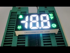 Ultra White/Green Triple Digit 7 Segment LED Display for Water Heater