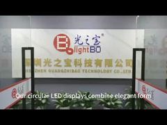 Custom Circular LED Display for Home Appliances