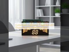 Customized multicolour 7 Segment LED Display for air conditioner control