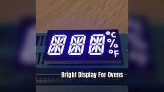 Bright White LED Display for Ovens & Cookers