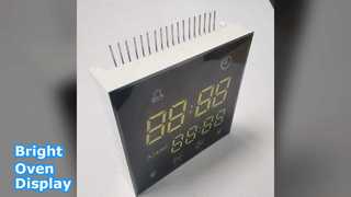 Bright White Blue LED Display for Ovens