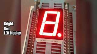 Ultra Bright Red 0.8in 7 Segment LED Display