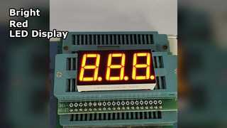 3 Digit 14.2mm Red LED Display for Temp Control