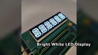 Ultra Bright White 7 Segment LED Display