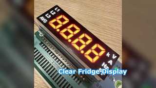 Triple Digit LED Display for Fridge Control