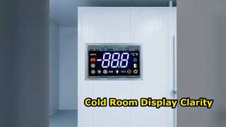 Cold Room LED Display Reliable Temperature Control