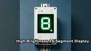 Pure Green 16 Segment LED Display High Brightness Module