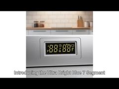 Blue 7 Segment LED Display 4 Digit for Built-in Oven Timer