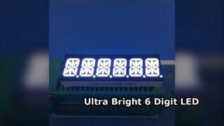 Ultra Bright 6 Digit 14 Segment LED Display for Instruments