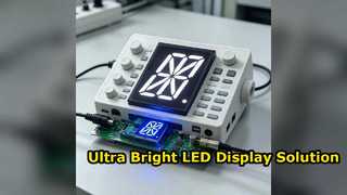 Ultra Bright   Inch 6 Segment LED Display Module