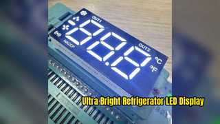 Ultra Bright LED Display for Refrigerator Controllers