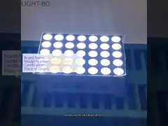 Ultra Bright White 0.7 inch 1.9mm 5 X 7 DOT Matrix LED Display